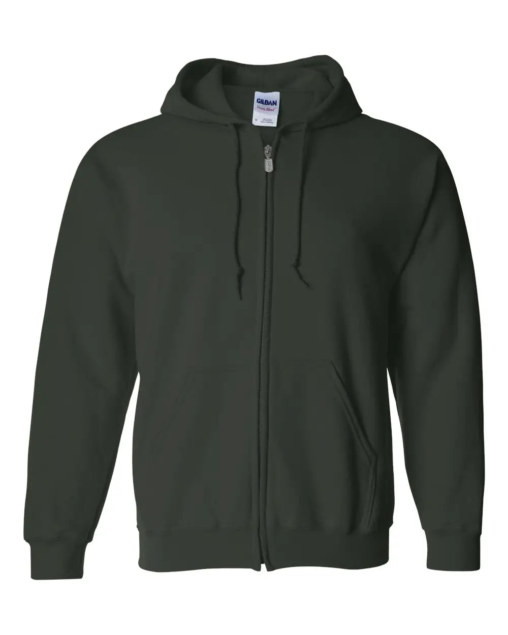 Gildan 18600 Heavy Blend™ Full-zip Hooded Sweatshirt - Forest