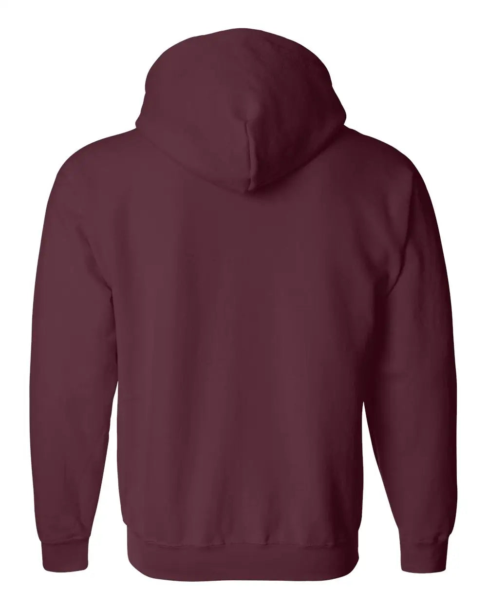 Gildan 18600 Heavy Blend™ Full-zip Hooded Sweatshirt - Maroon