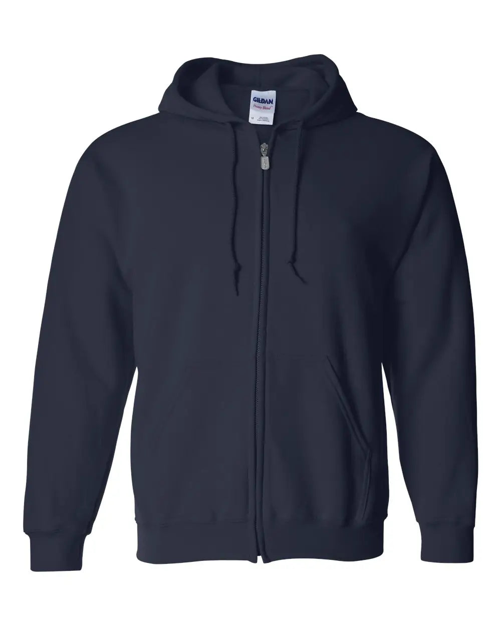 Gildan 18600 Heavy Blend™ Full-zip Hooded Sweatshirt - Navy