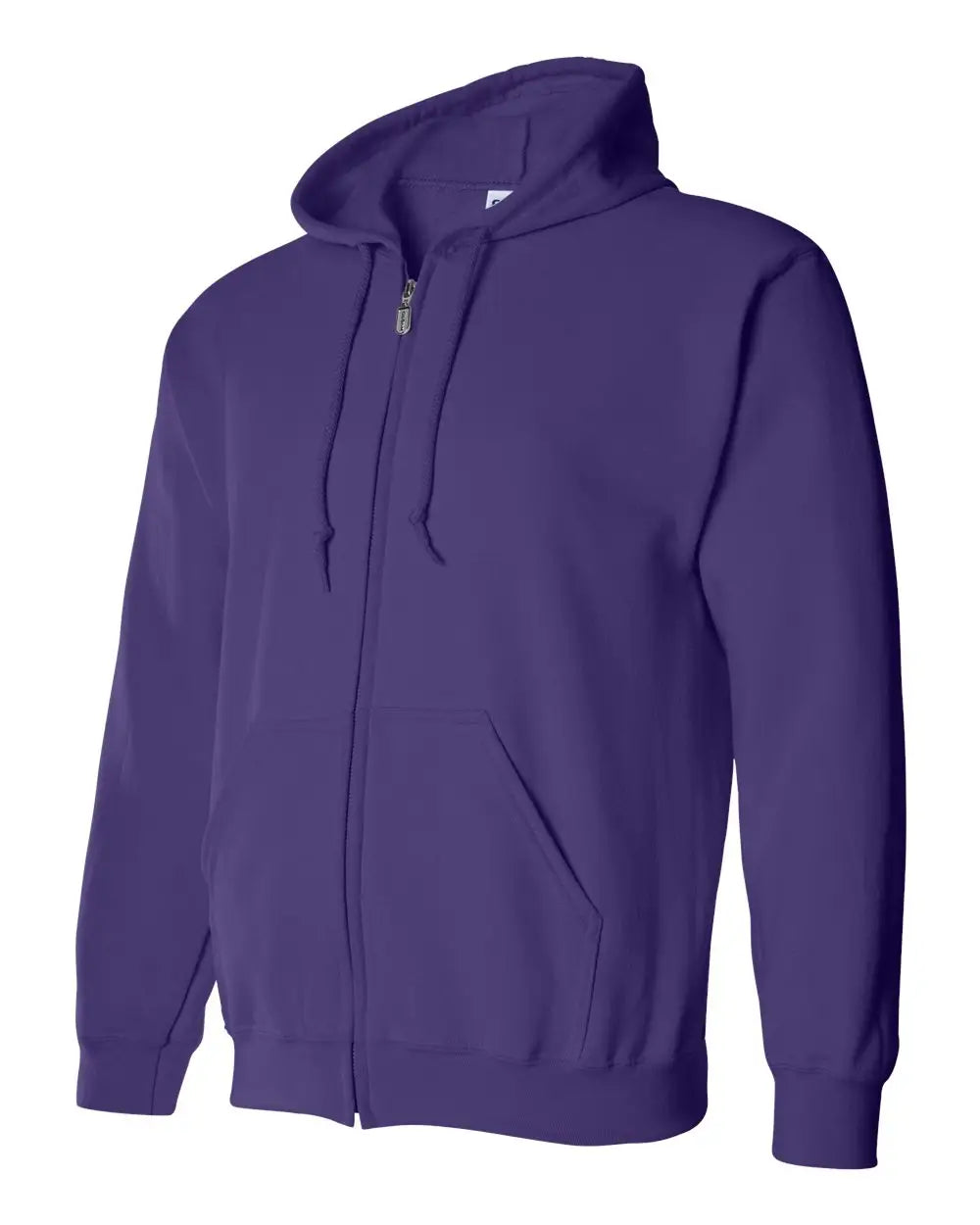 Gildan 18600 Heavy Blend™ Full-zip Hooded Sweatshirt - Purple - s