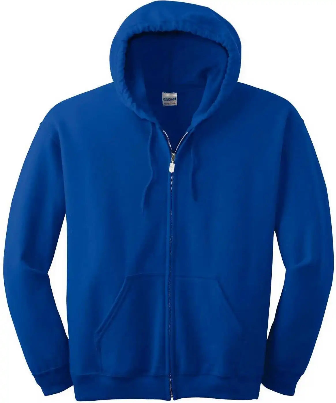 Gildan 18600 Heavy Blend Full Zip Hooded Sweatshirt Royal
