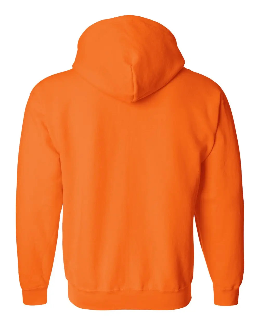 Gildan 18600 Heavy Blend™ Full-zip Hooded Sweatshirt - Safety Orange