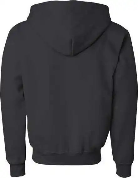 Gildan 18600b Heavy Blend Youth Full Zip Hooded Sweatshirt Black