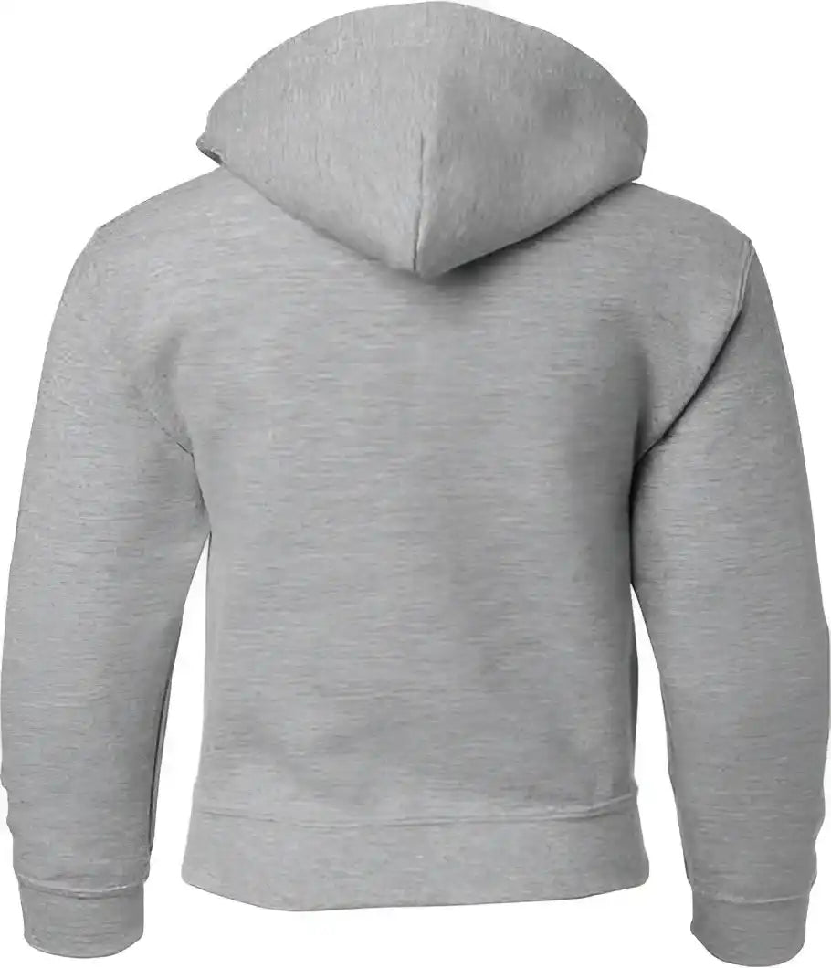 Gildan 18600b Heavy Blend Youth Full-zip Hooded Sweatshirt - Sport Gray