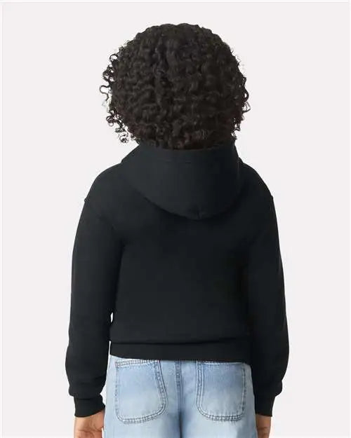 Gildan 18600b Heavy Blendâ„¢ Youth Full-zip Hooded Sweatshirt - Black