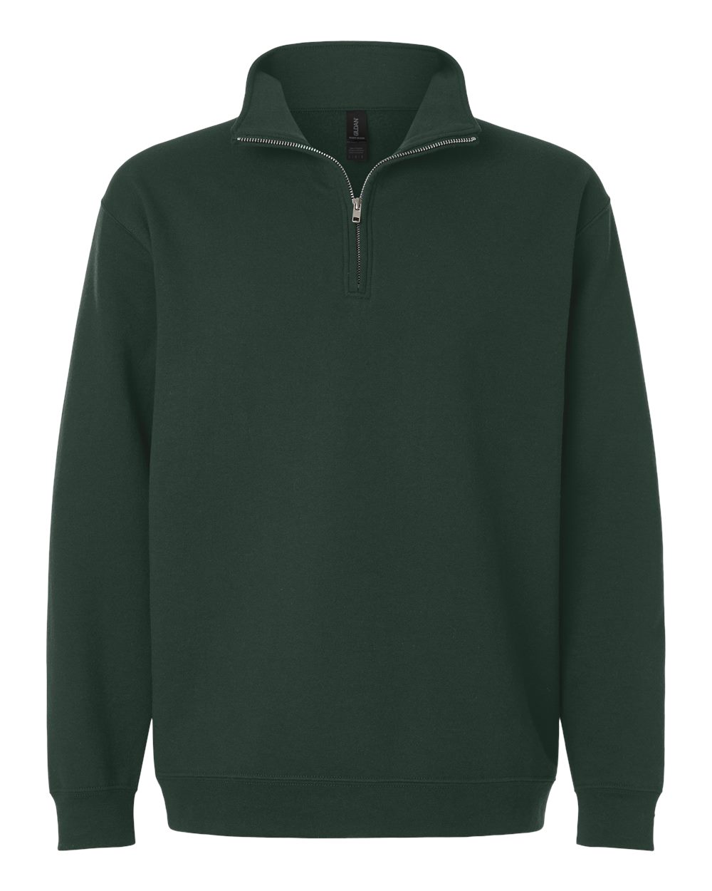 Gildan 18810 Unisex Heavy Blend Quarter-zip Sweatshirt - Forest