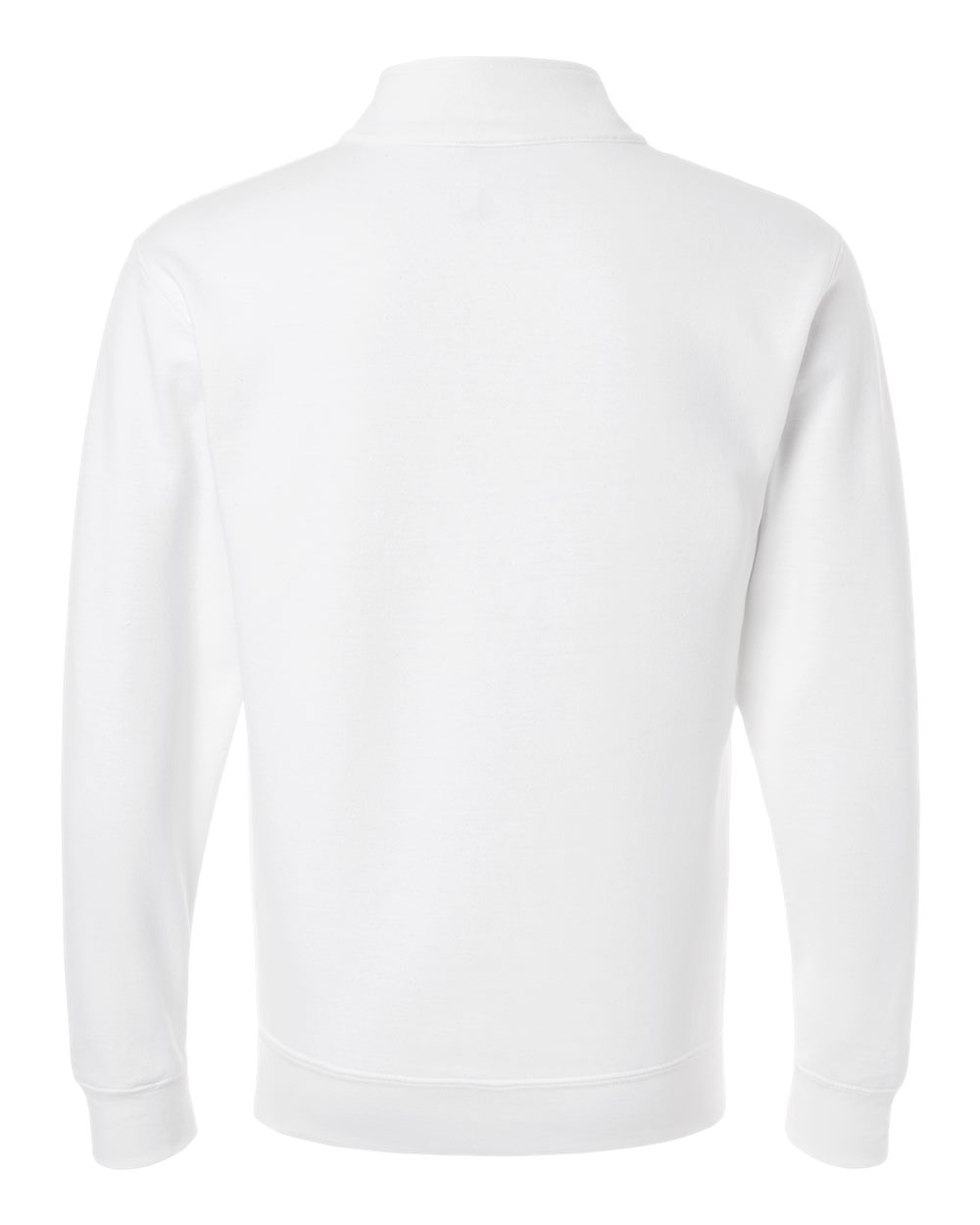 Gildan 18810 Unisex Heavy Blend Quarter-zip Sweatshirt - White