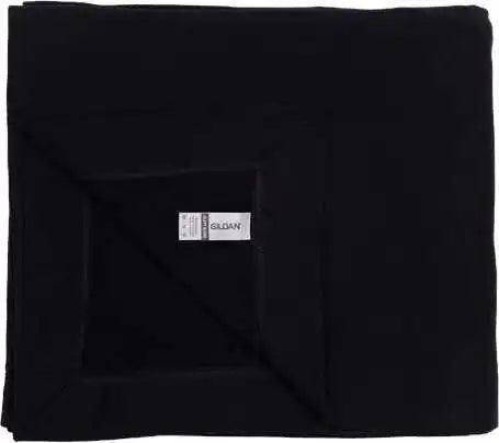 Gildan 18900 Heavy Blend Fleece Stadium Blanket Black / one Size Fits Most
