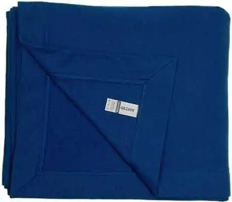 Gildan 18900 Heavy Blend Fleece Stadium Blanket Navy / one Size Fits Most