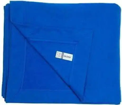 Gildan 18900 Heavy Blend Fleece Stadium Blanket Royal / one Size Fits Most