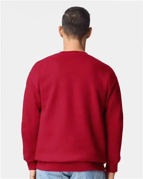 Gildan 19000 Hammer™ Maxweight Crewneck Sweatshirt - Cherry Red
