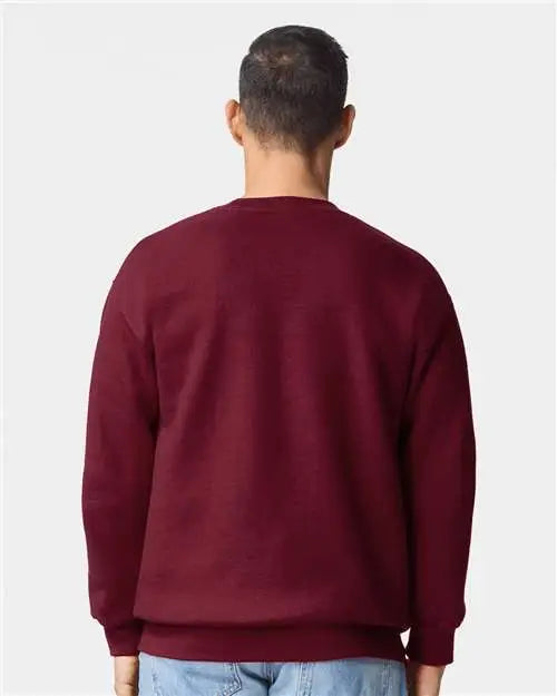 Gildan 19000 Hammer™ Maxweight Crewneck Sweatshirt - Garnet
