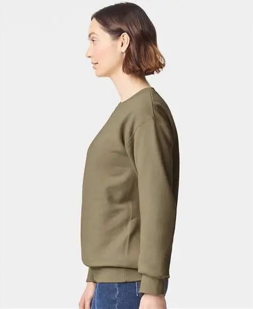 Gildan 19000 Hammer™ Maxweight Crewneck Sweatshirt - Olive
