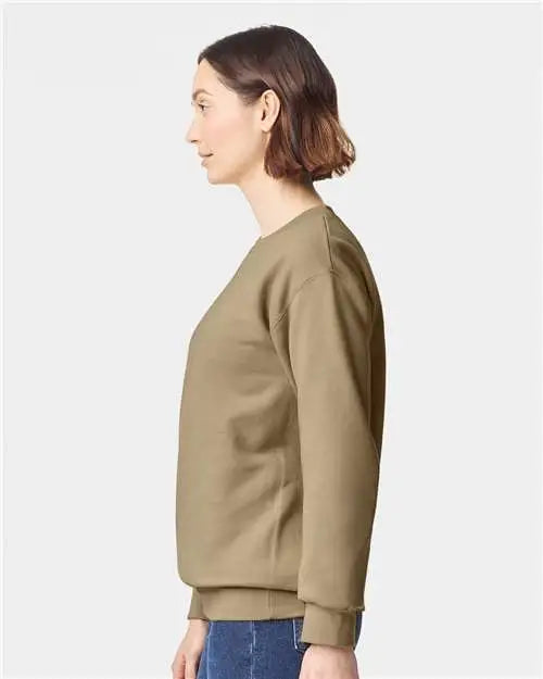 Gildan 19000 Hammer™ Maxweight Crewneck Sweatshirt - Tan