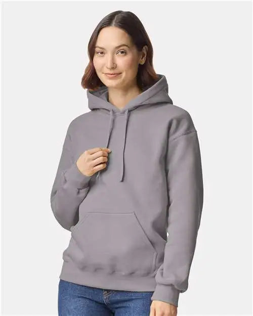 Gildan 19500 Hammer Maxweight Hooded Sweatshirt - Gravel