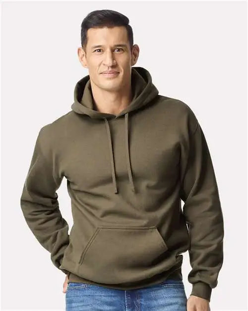 Gildan 19500 Hammer Maxweight Hooded Sweatshirt - Olive