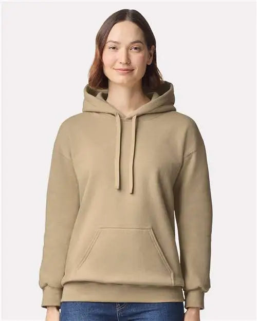 Gildan 19500 Hammer Maxweight Hooded Sweatshirt - Tan