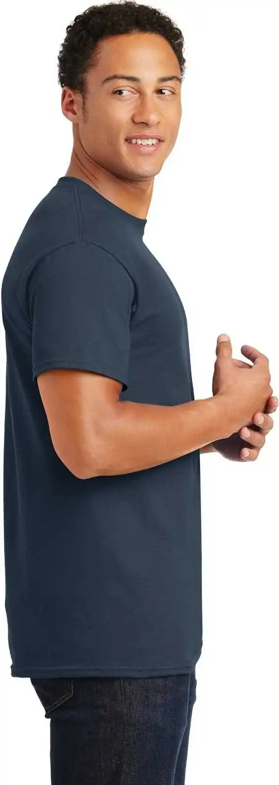 Gildan 2000 Ultra Cotton 100% t Shirt Blue Dusk