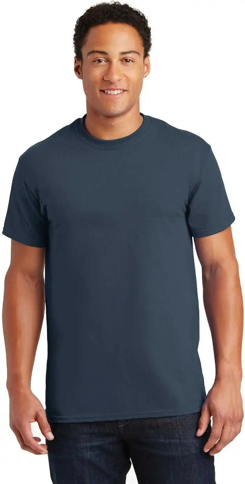 Gildan 2000 Ultra Cotton 100% t Shirt Blue Dusk