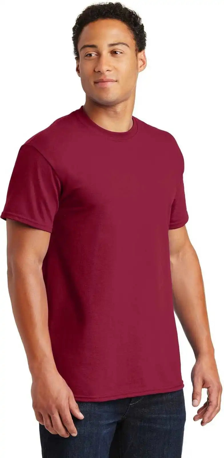 Gildan 2000 Ultra Cotton 100% t Shirt Cardinal Red