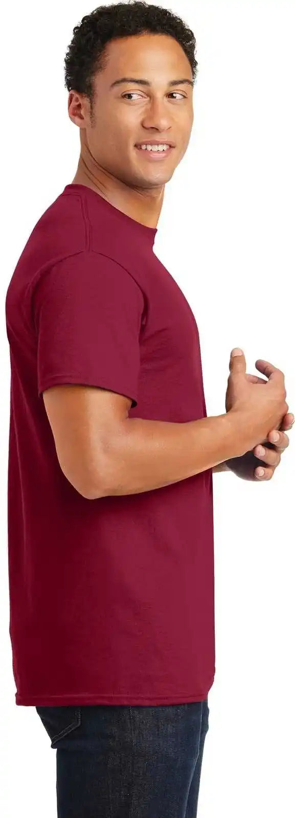 Gildan 2000 Ultra Cotton 100% t Shirt Cardinal Red