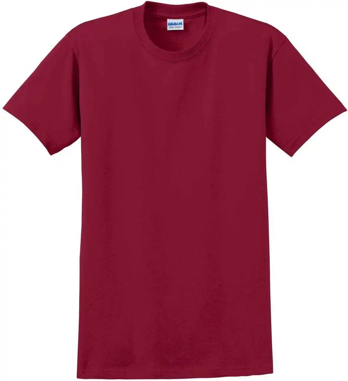 Gildan 2000 Ultra Cotton 100% t Shirt Cardinal Red