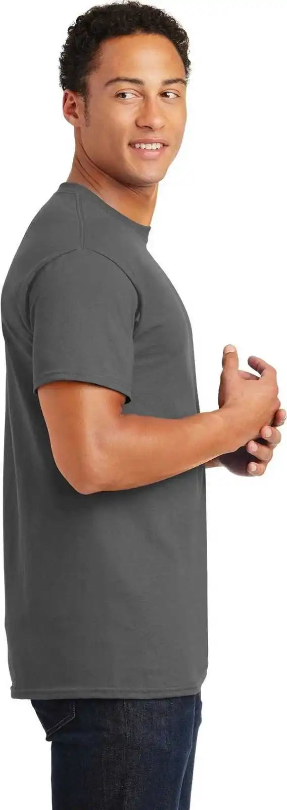 Gildan 2000 Ultra Cotton 100% t Shirt Charcoal