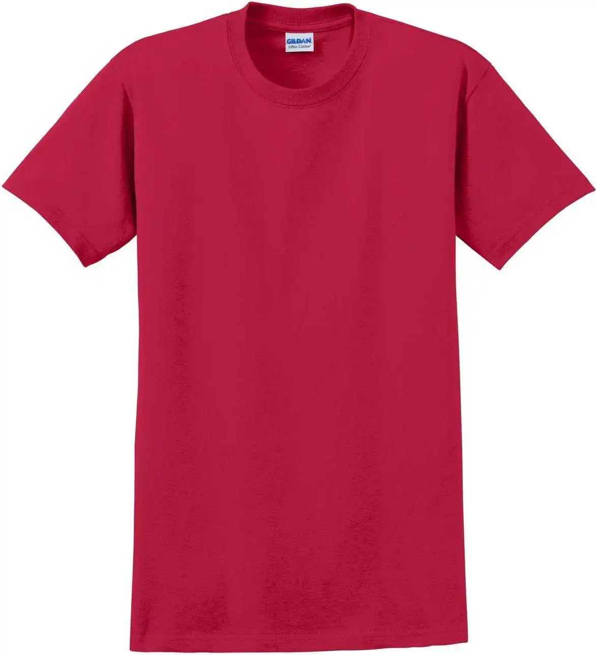 Gildan 2000 Ultra Cotton 100% t Shirt Cherry Red