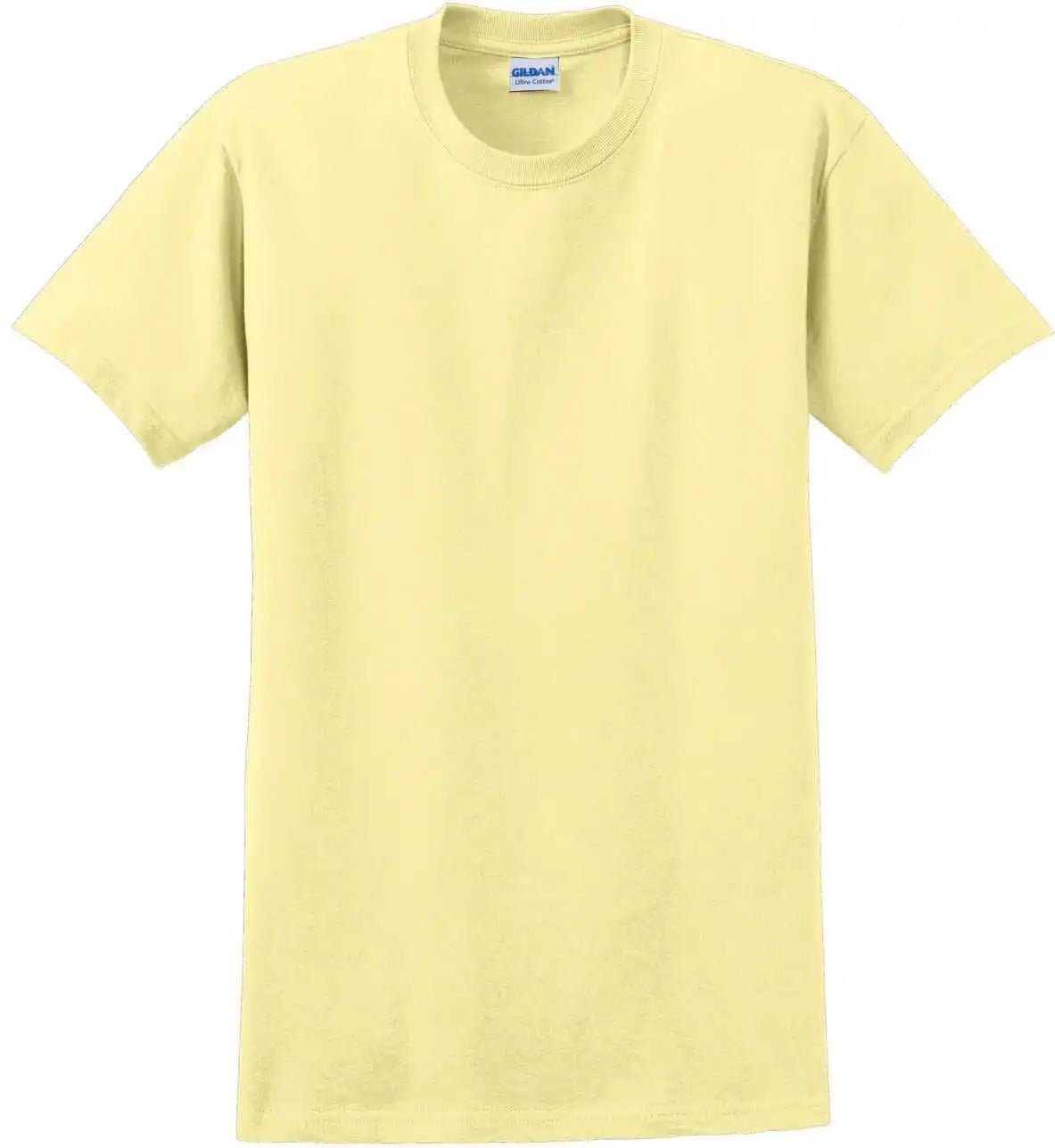 Gildan 2000 Ultra Cotton 100% t Shirt Cornsilk