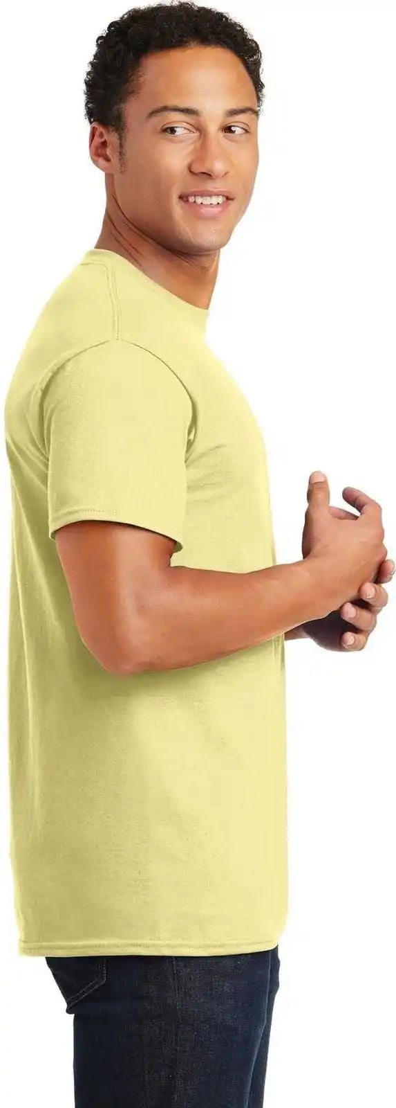 Gildan 2000 Ultra Cotton 100% t Shirt Cornsilk