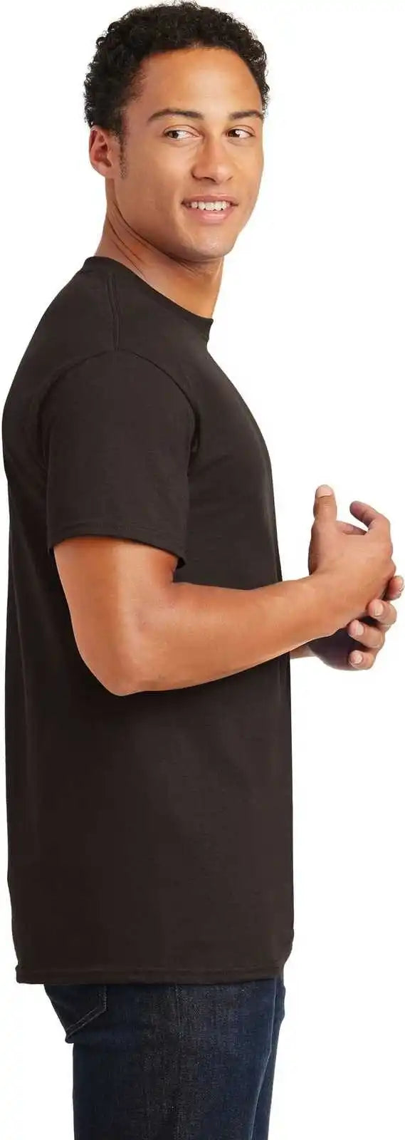 Gildan 2000 Ultra Cotton 100% t Shirt Dark Chocolate