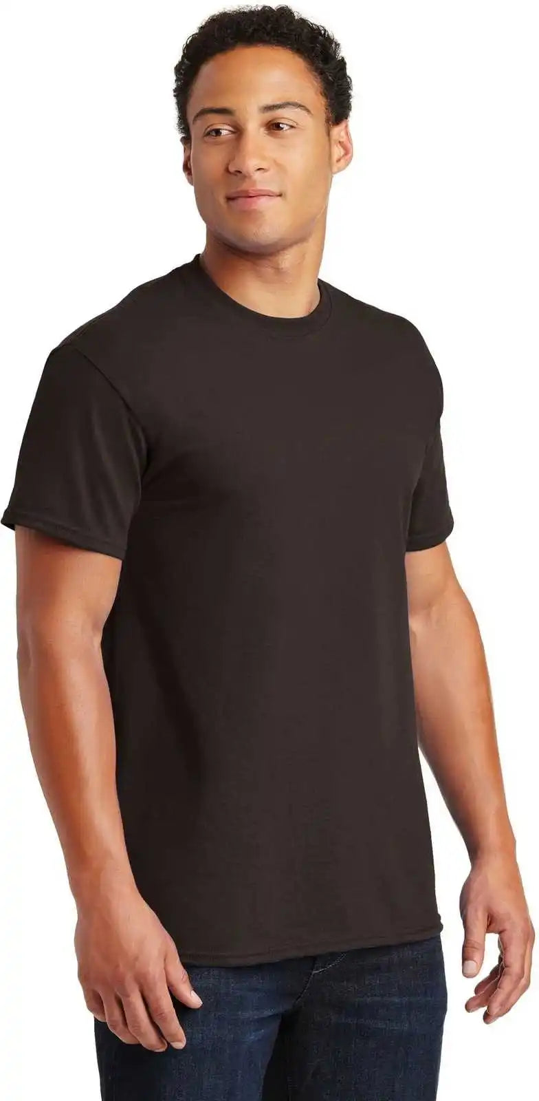 Gildan 2000 Ultra Cotton 100% t Shirt Dark Chocolate