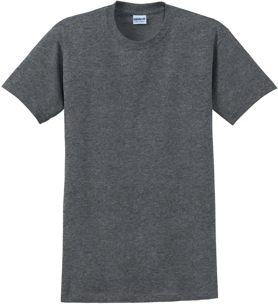 Gildan 2000 Ultra Cotton 100% t Shirt Dark Heather