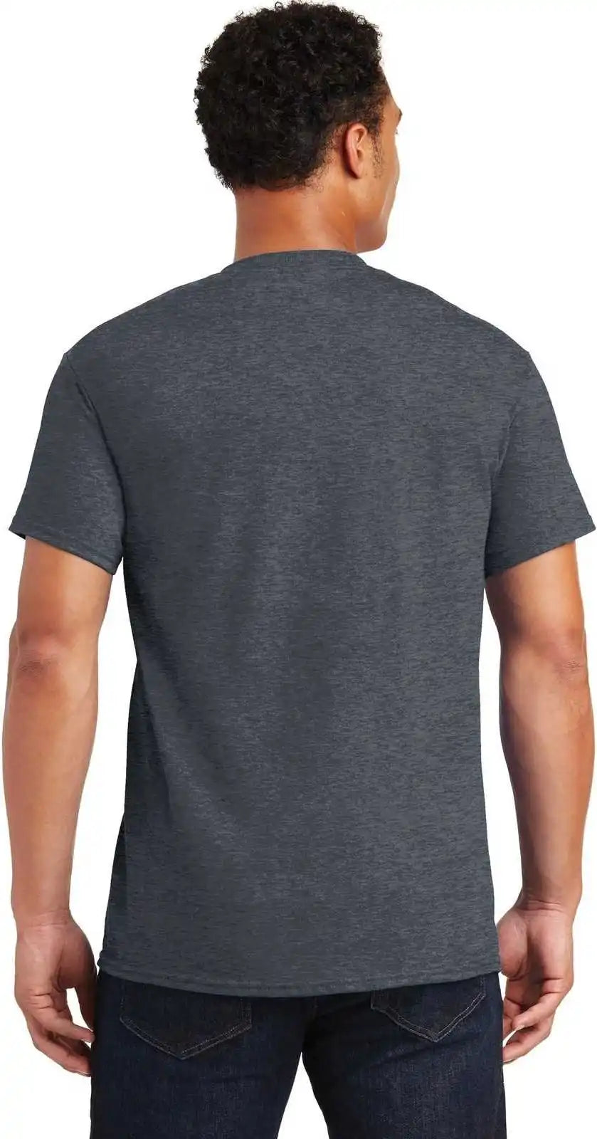 Gildan 2000 Ultra Cotton 100% t Shirt Dark Heather