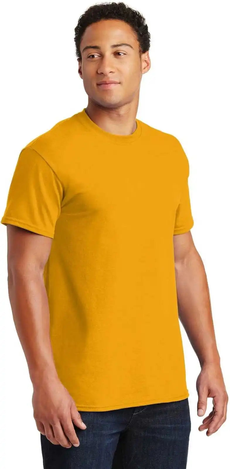 Gildan 2000 Ultra Cotton 100% t Shirt Gold
