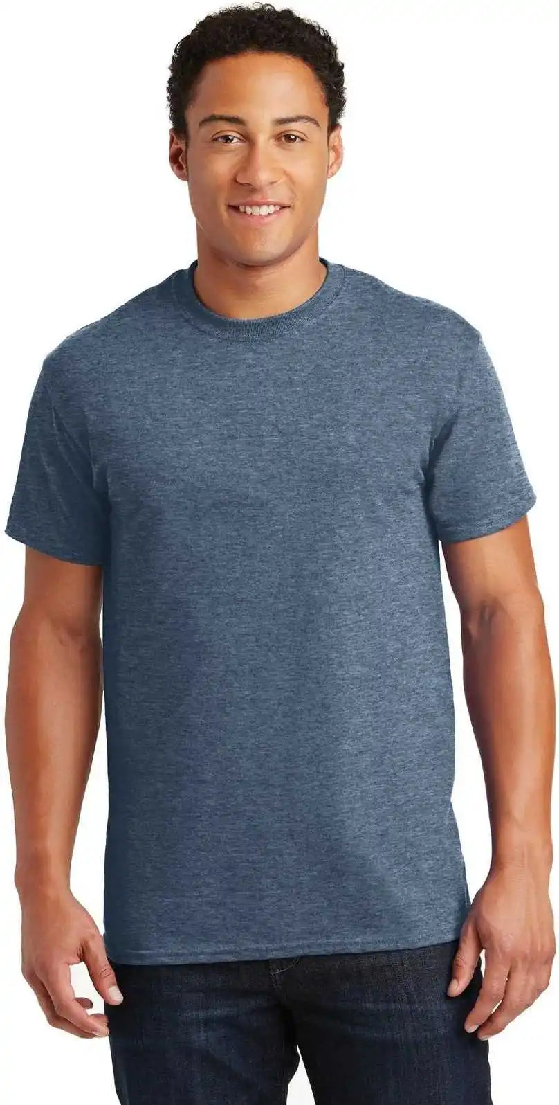 Gildan 2000 Ultra Cotton 100% T-shirt - Heathered Indigo