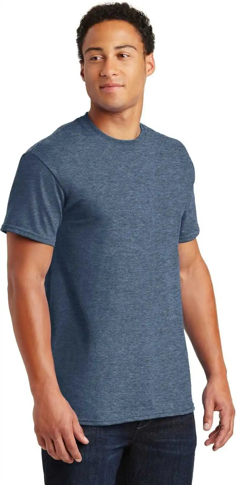Gildan 2000 Ultra Cotton 100% T-shirt - Heathered Indigo