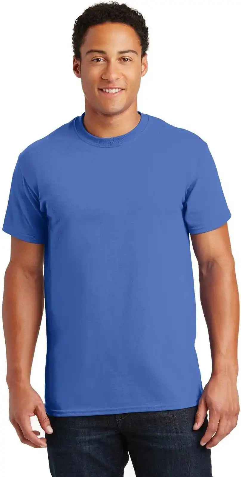 Gildan 2000 Ultra Cotton 100% t Shirt Iris