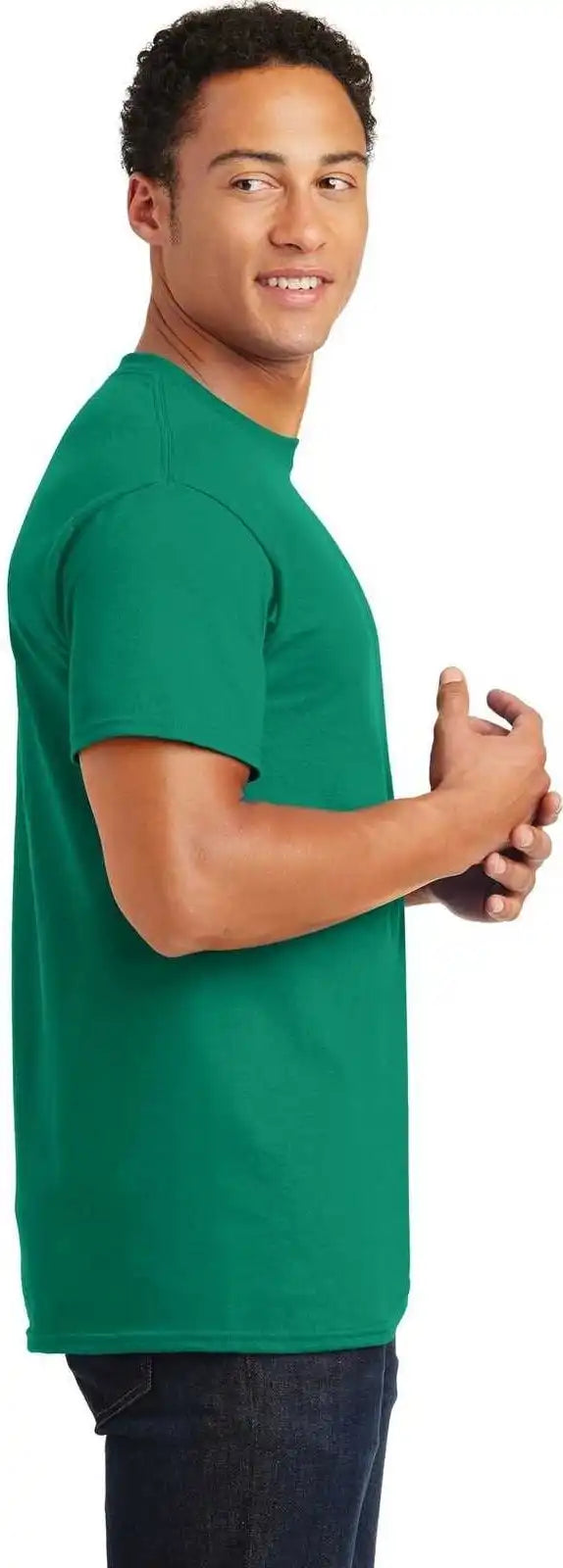 Gildan 2000 Ultra Cotton 100% t Shirt Kelly Green