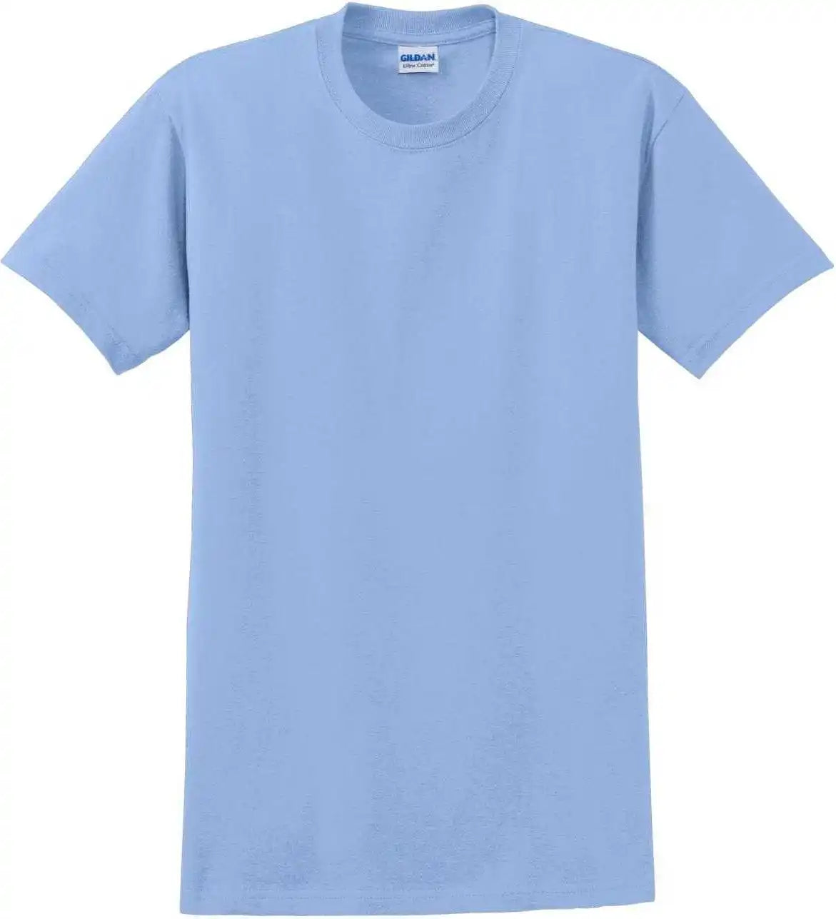 Gildan 2000 Ultra Cotton 100% t Shirt Light Blue