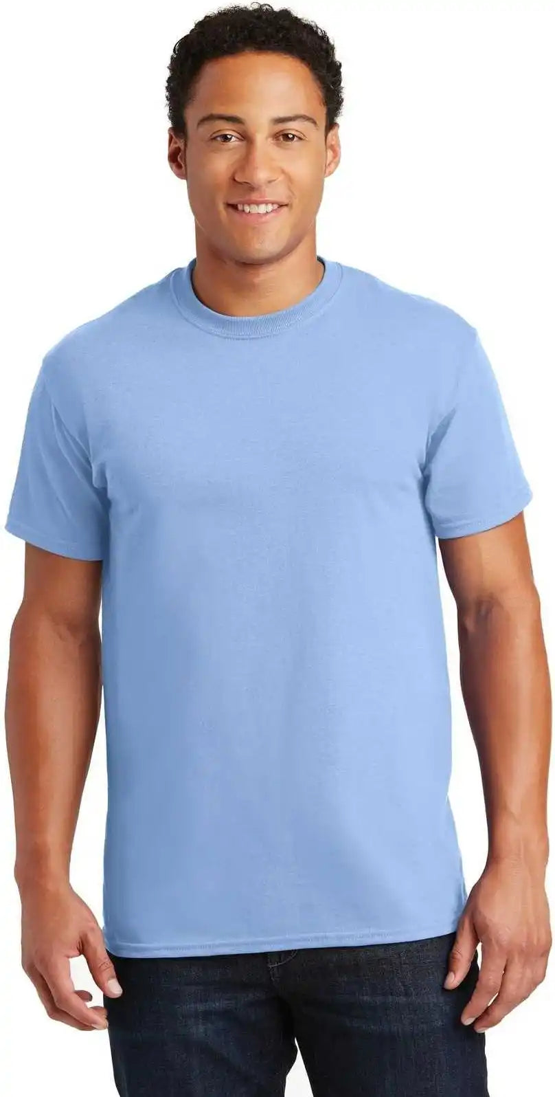 Gildan 2000 Ultra Cotton 100% t Shirt Light Blue