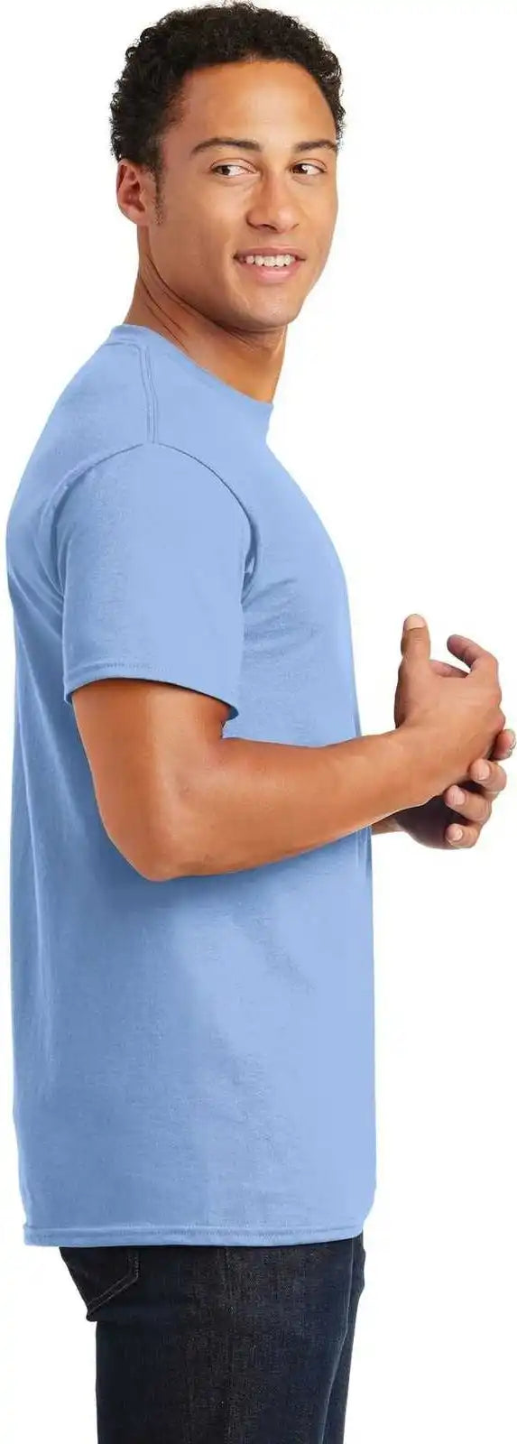 Gildan 2000 Ultra Cotton 100% t Shirt Light Blue