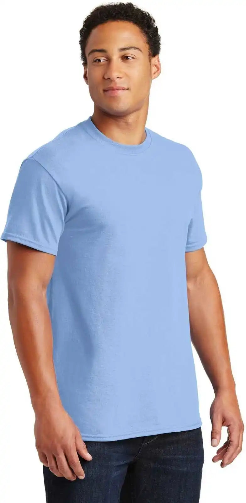 Gildan 2000 Ultra Cotton 100% t Shirt Light Blue