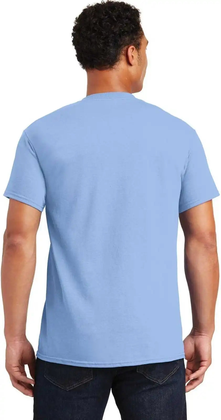 Gildan 2000 Ultra Cotton 100% t Shirt Light Blue