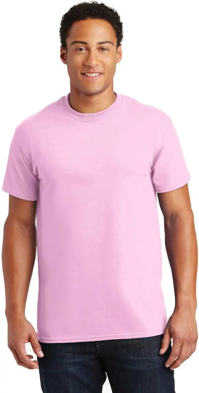 Gildan 2000 Ultra Cotton 100% t Shirt Light Pink