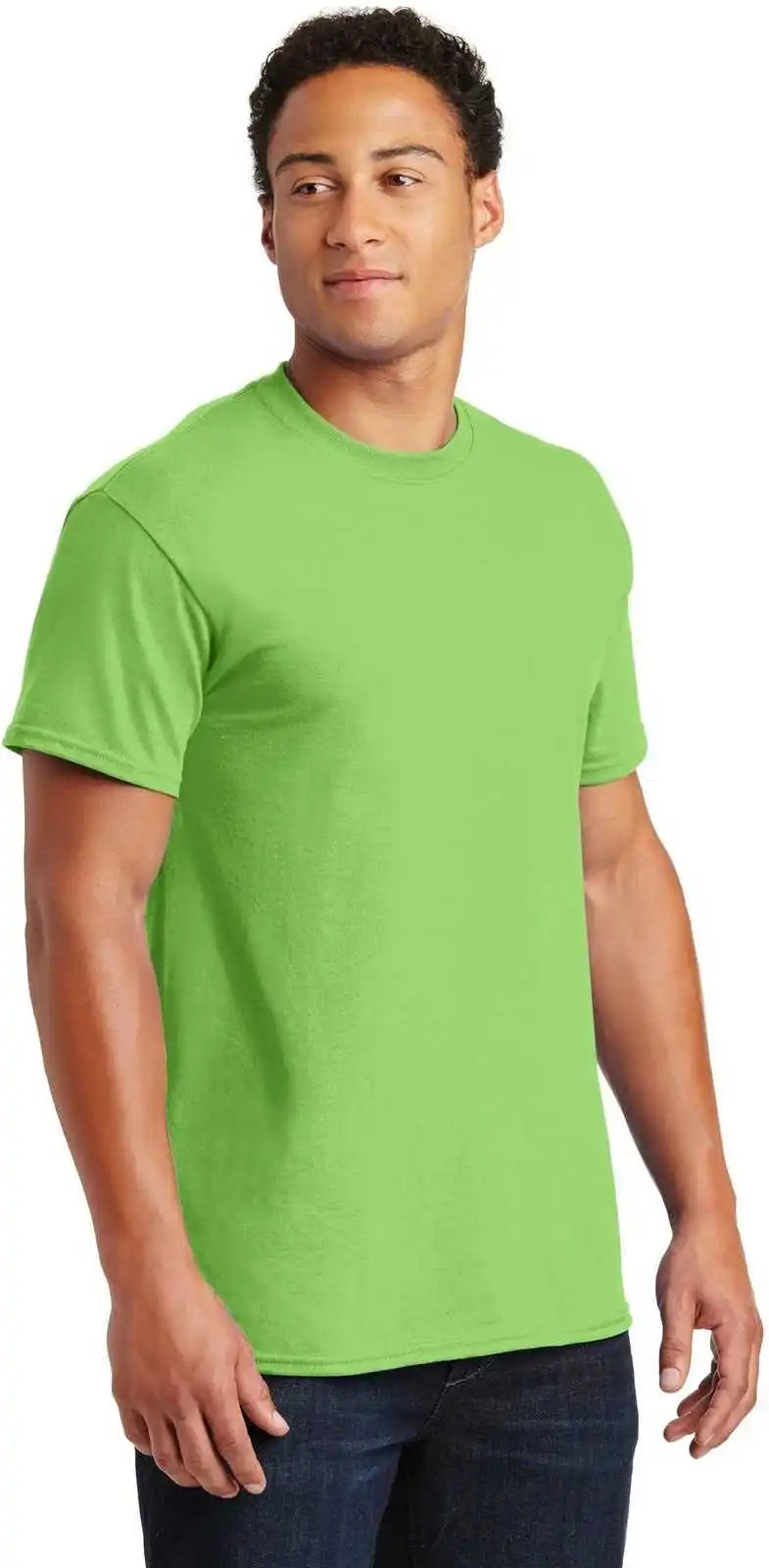 Gildan 2000 Ultra Cotton 100% t Shirt Lime
