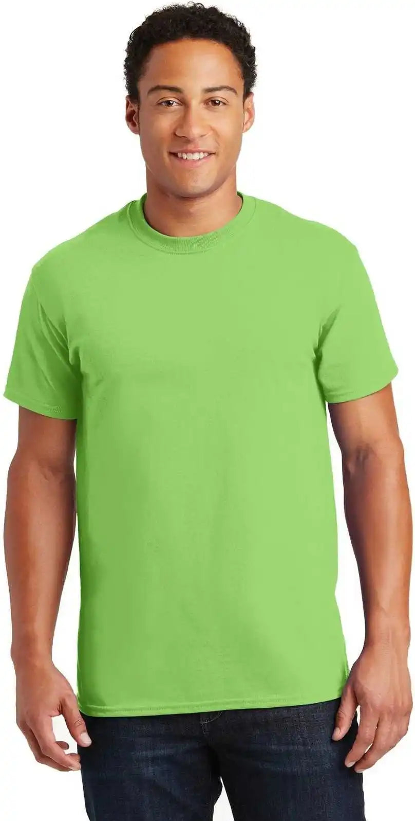 Gildan 2000 Ultra Cotton 100% t Shirt Lime