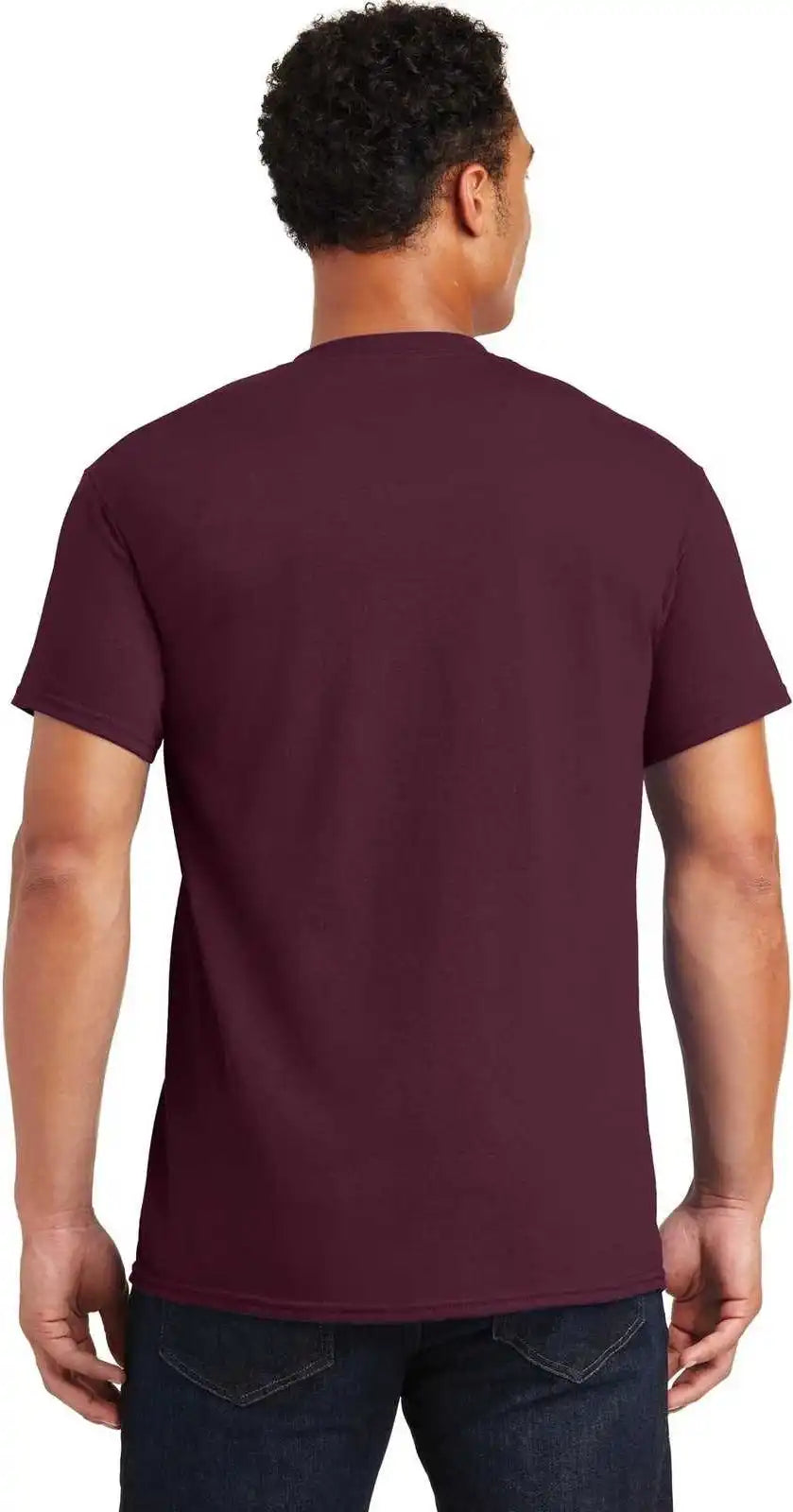 Gildan 2000 Ultra Cotton 100% t Shirt Maroon
