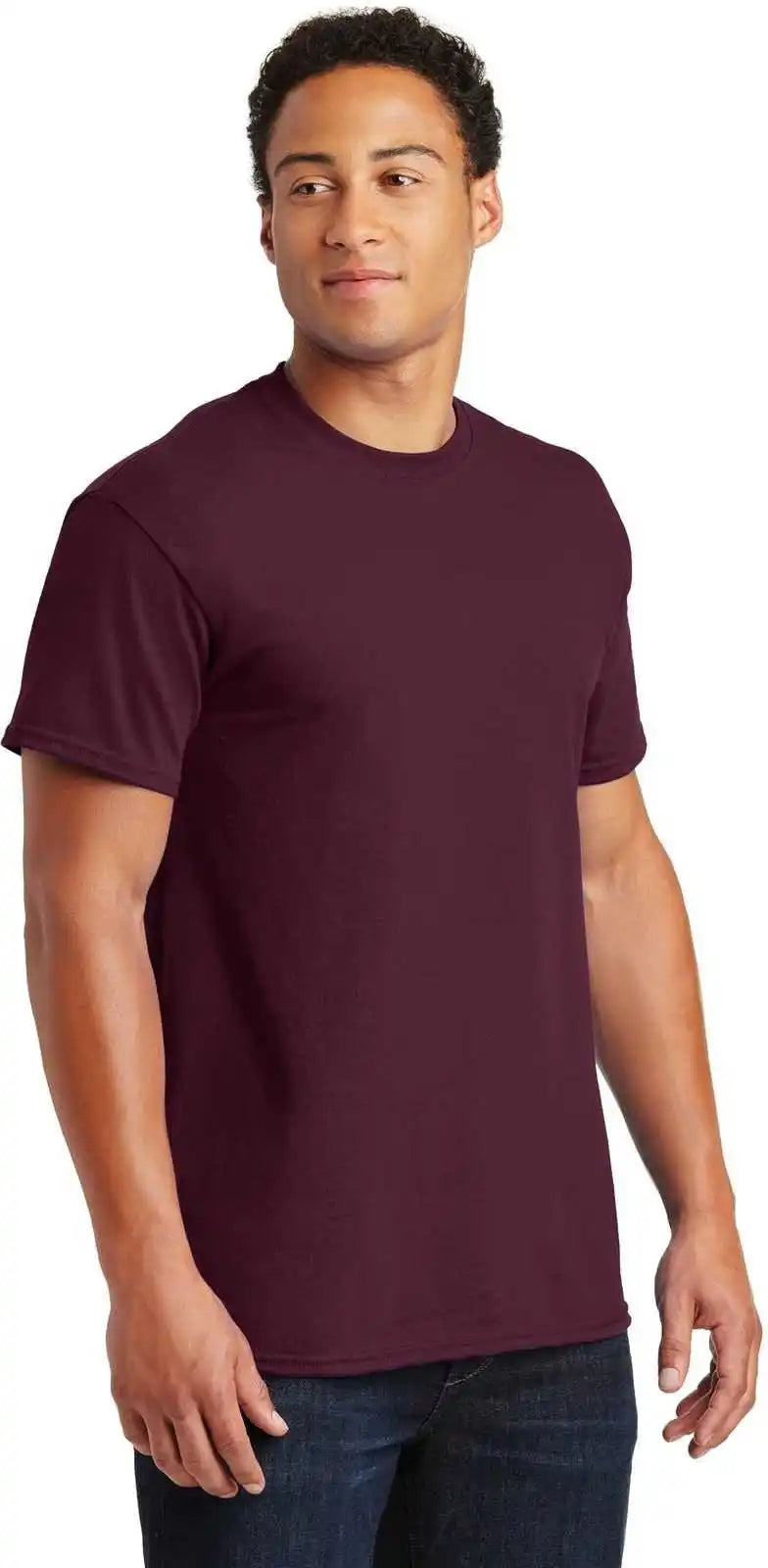 Gildan 2000 Ultra Cotton 100% t Shirt Maroon