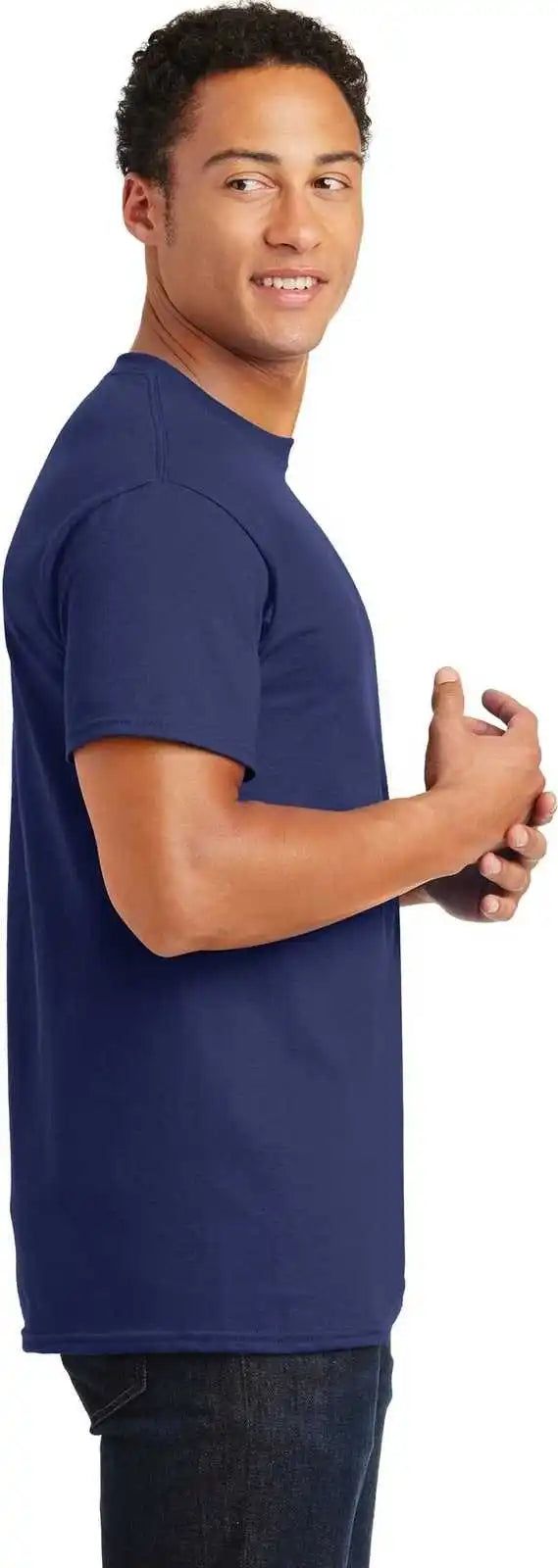 Gildan 2000 Ultra Cotton 100% t Shirt Metro Blue